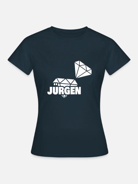 Kostbar Jürgen - Frauen T-Shirt - Navy