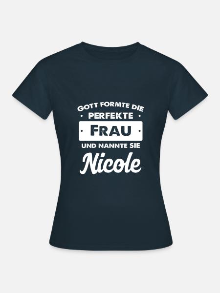 Nicole - Frauen T-Shirt - Navy