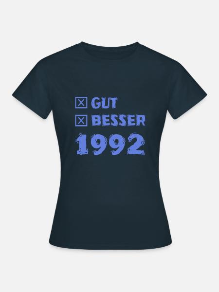1992 - Frauen T-Shirt - Navy