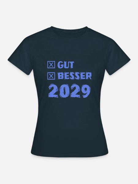 2029 - Frauen T-Shirt - Navy