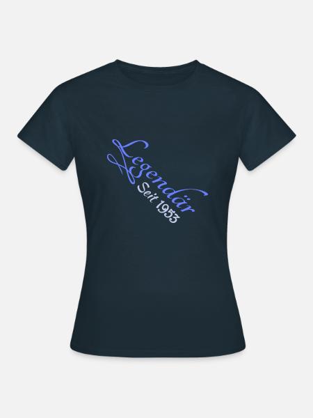 Jahr 1953 - Frauen T-Shirt - Navy