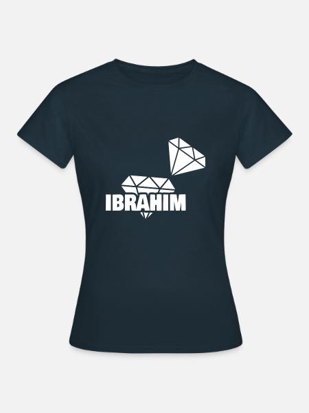 Kostbar Ibrahim - Frauen T-Shirt - Navy
