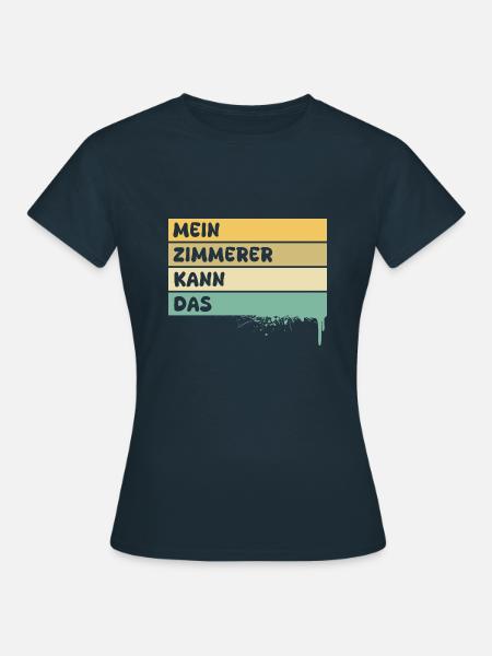 Zimmerer - Frauen T-Shirt - Navy