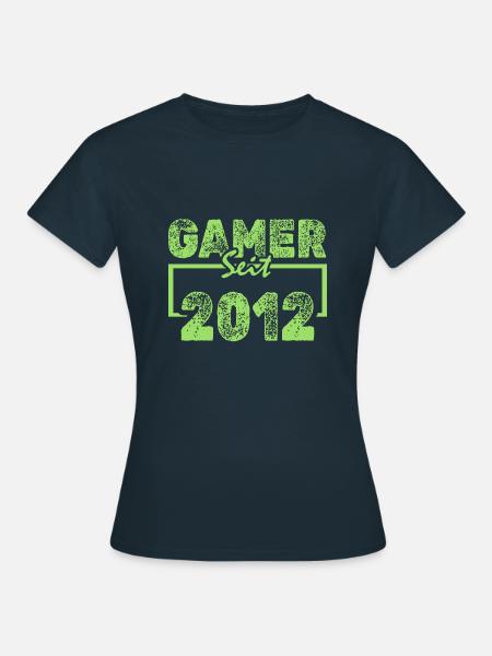 2012 - Frauen T-Shirt - Navy