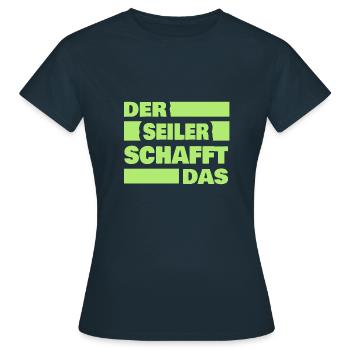 Cordonnier - T-shirt Femme - marine - Devant - AI Model Female 172 dark (172cm)