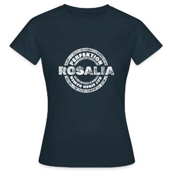 Perfection Rosalia - T-shirt Femme - marine - Devant - AI Model Female 172 dark (172cm)