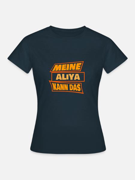 Aliya - Frauen T-Shirt - Navy