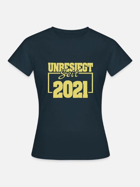 seit 2021 - Frauen T-Shirt - Navy