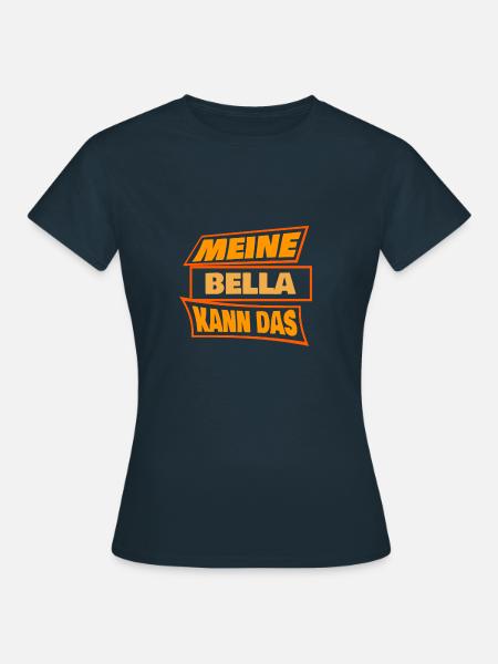 Bella Bella - Frauen T-Shirt - Navy