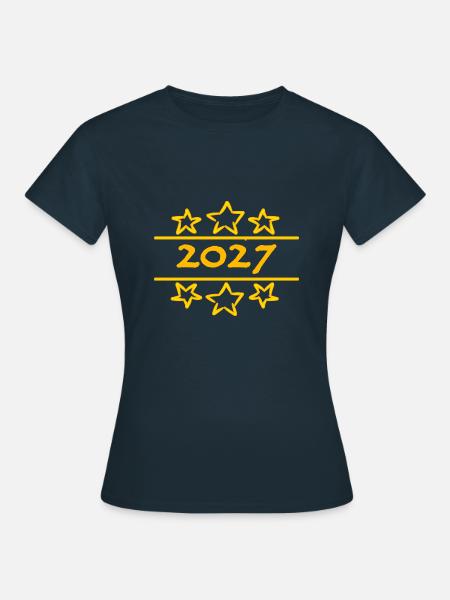 2027 - Frauen T-Shirt - Navy