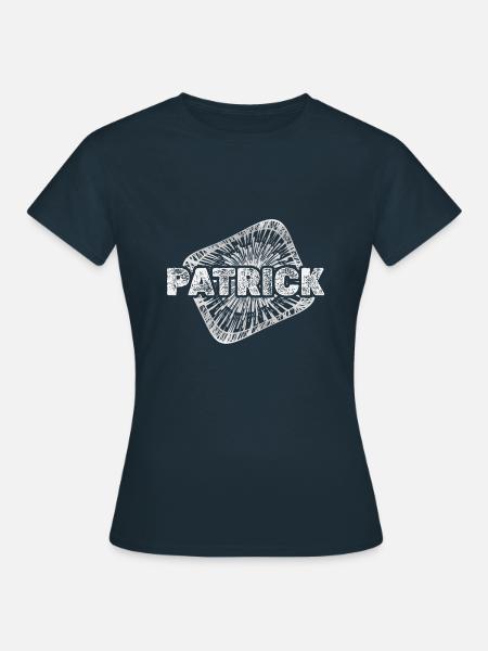 Geschenk für Patrick - Frauen T-Shirt - Navy