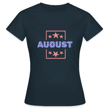 Août Août - T-shirt Femme - marine - Devant - AI Model Female 172 dark (172cm)