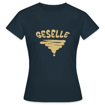 Compagnon - T-shirt Femme - marine - Devant - AI Model Female 172 dark (172cm)