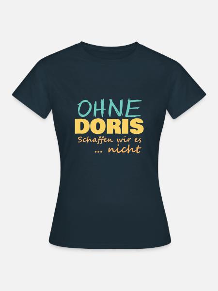 Doris - Frauen T-Shirt - Navy