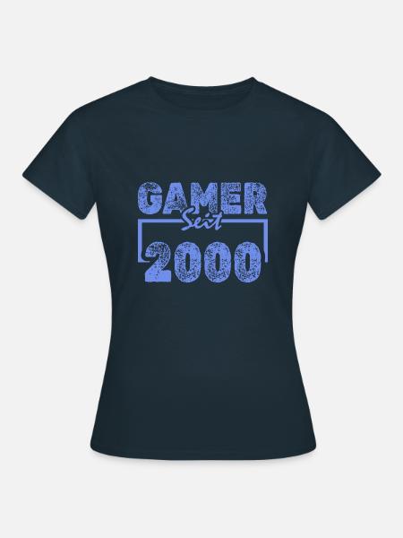 Gamen 2000 - Frauen T-Shirt - Navy