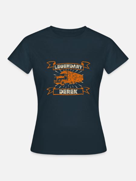 Trucker Derek - Frauen T-Shirt - Navy