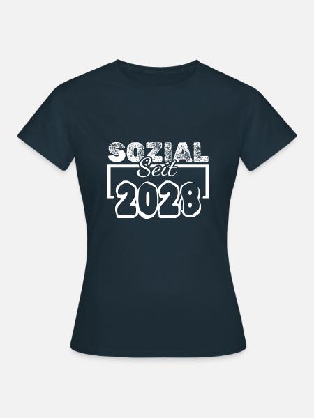2028 - Frauen T-Shirt - Navy
