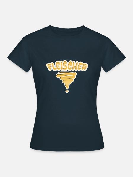 Beruf Fleischer - Frauen T-Shirt - Navy