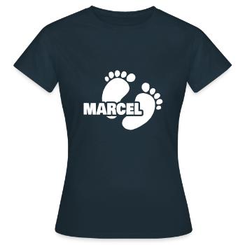 Birth Marcel - Women's T-Shirt - navy - Front - AI Model Female 172 dark (172cm)