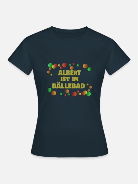 Geschenk für Albert - Frauen T-Shirt - Navy