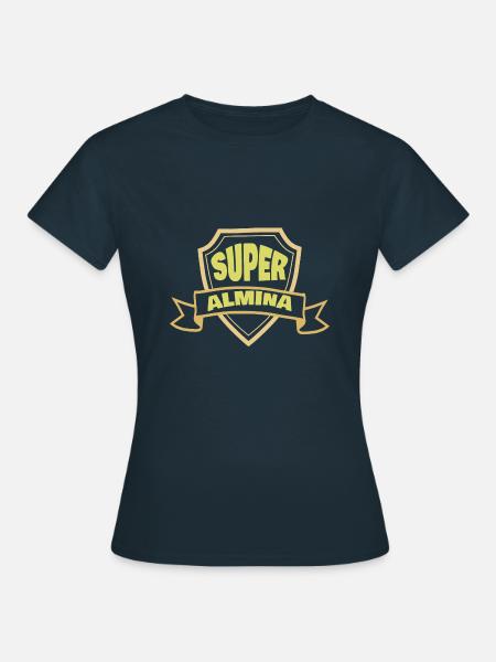 Frauenname Almina - Frauen T-Shirt - Navy