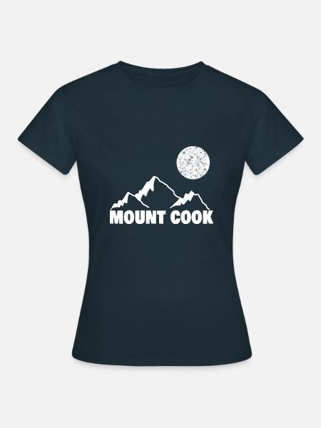 cook als Bergsport - Frauen T-Shirt - Navy