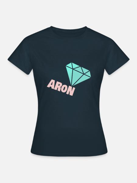 Edel Aron - Frauen T-Shirt - Navy
