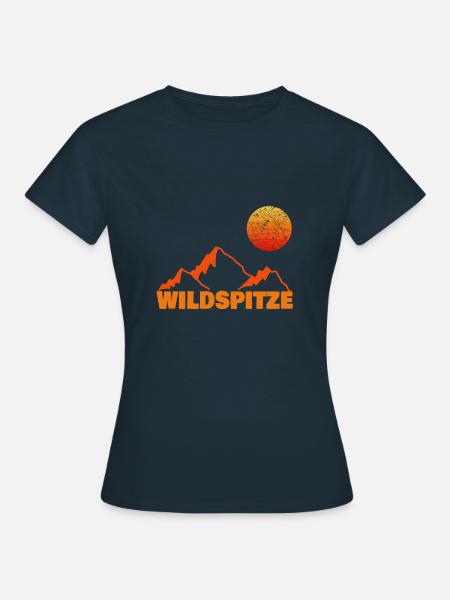 wildspitze - Frauen T-Shirt - Navy
