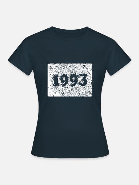 1993 1993 - Frauen T-Shirt - Navy