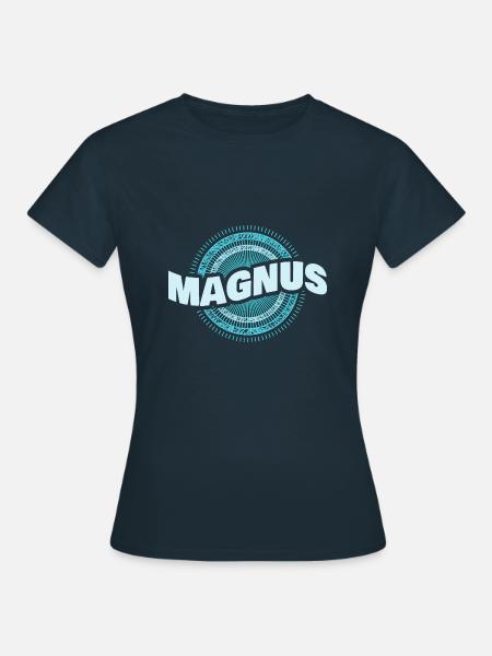 Magnus als Geschenkidee - Frauen T-Shirt - Navy