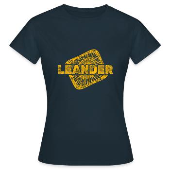 Léandre poussière d’étoile - T-shirt Femme - marine - Devant - AI Model Female 172 dark (172cm)