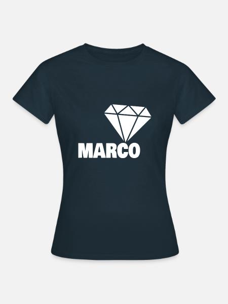 Edel Marco - Frauen T-Shirt - Navy
