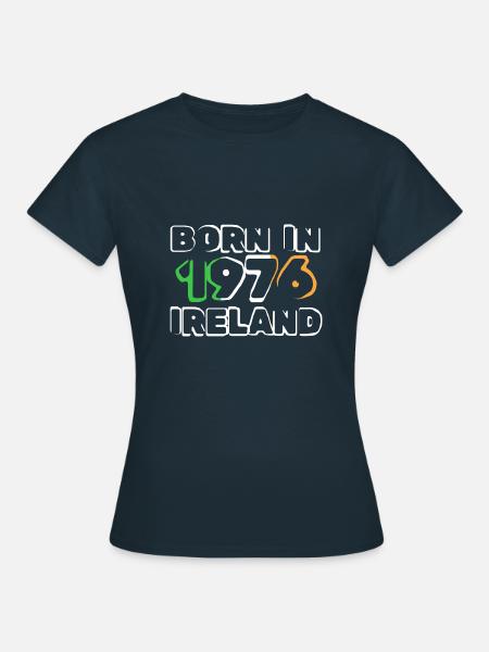 Ireland 1976 - Frauen T-Shirt - Navy