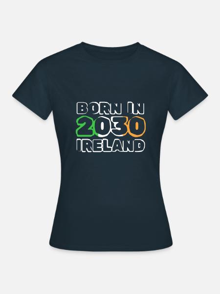 Ireland 2030 - Frauen T-Shirt - Navy