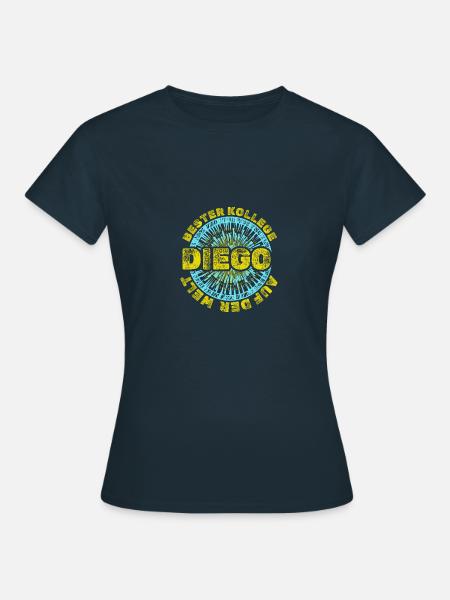 Geschenk für Diego - Frauen T-Shirt - Navy