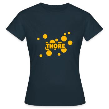 Cadeau pour Thore - T-shirt Femme - marine - Devant - AI Model Female 172 dark (172cm)