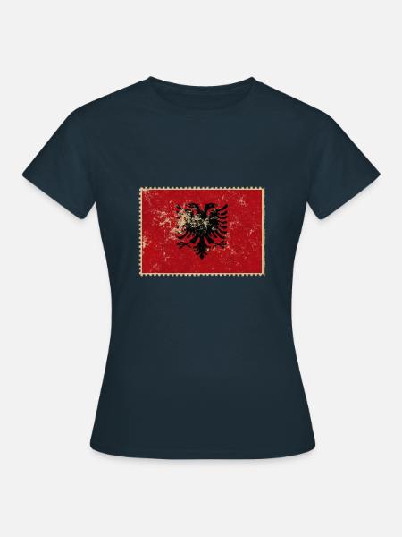 Albanien - Frauen T-Shirt - Navy