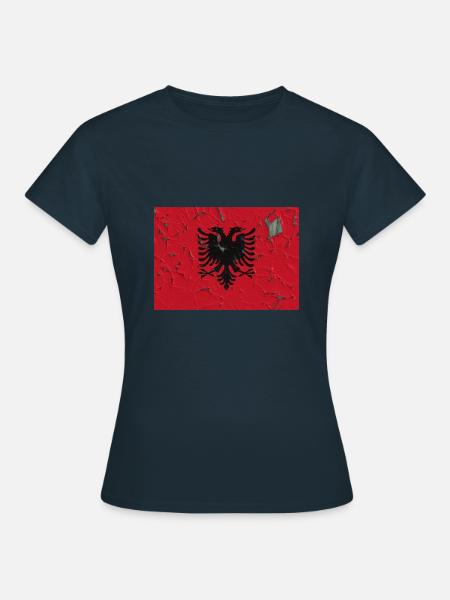 Albanien - Frauen T-Shirt - Navy