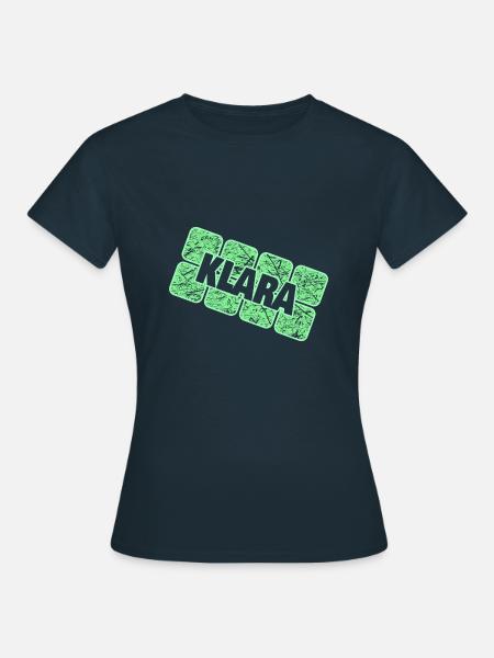 Säugling Klara - Frauen T-Shirt - Navy