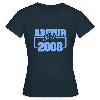 2008 - Frauen T-Shirt - Navy - Vorne - AI Model Female 172 dark (172cm)
