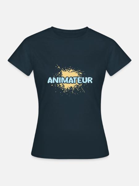Job Animateur - Frauen T-Shirt - Navy