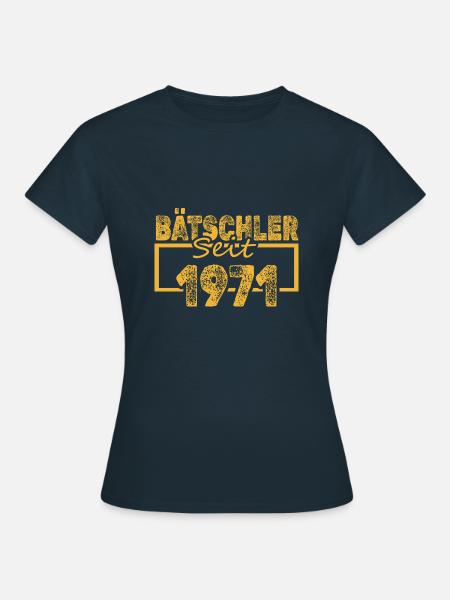 seit 1971 - Frauen T-Shirt - Navy