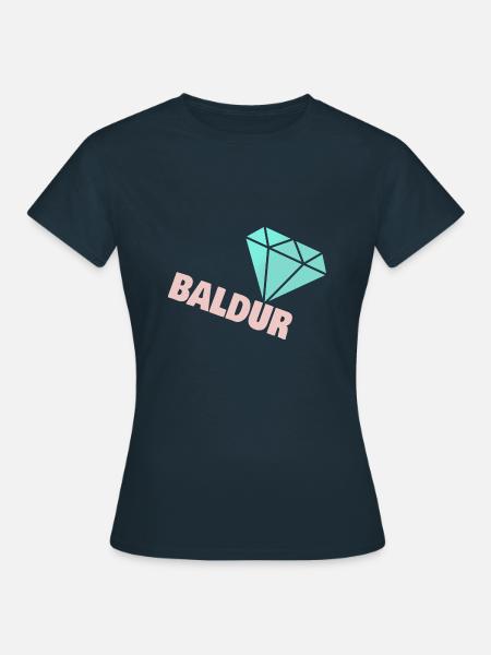 Diamant Baldur - Frauen T-Shirt - Navy