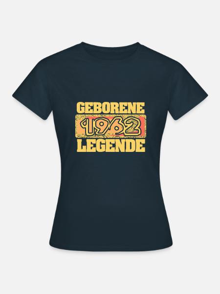 E 1962 - Frauen T-Shirt - Navy