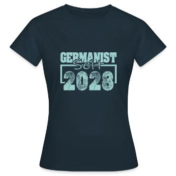 Berufung 2028 - Frauen T-Shirt - Navy - Vorne - AI Model Female 172 dark (172cm)