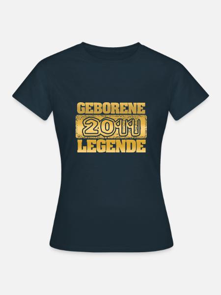 2011 - Frauen T-Shirt - Navy