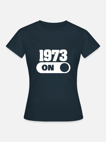 1973 1973 - Frauen T-Shirt - Navy