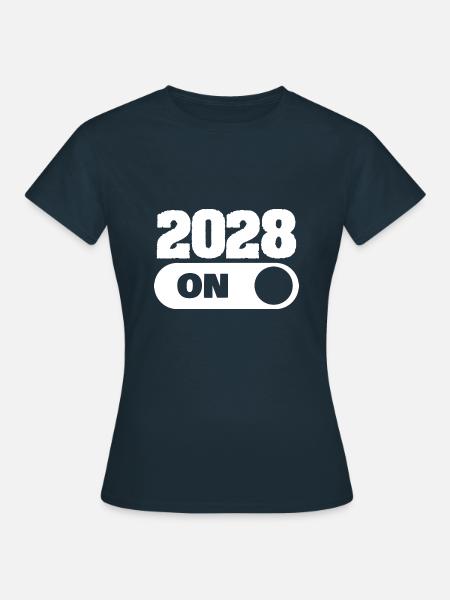 2028 - Frauen T-Shirt - Navy