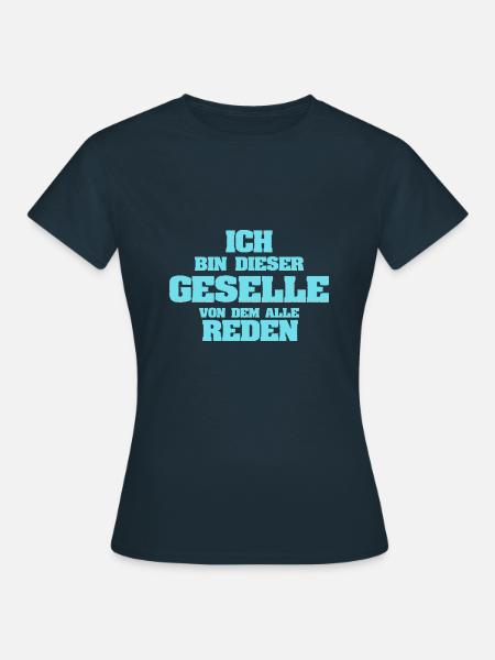Beruf Geselle - Frauen T-Shirt - Navy