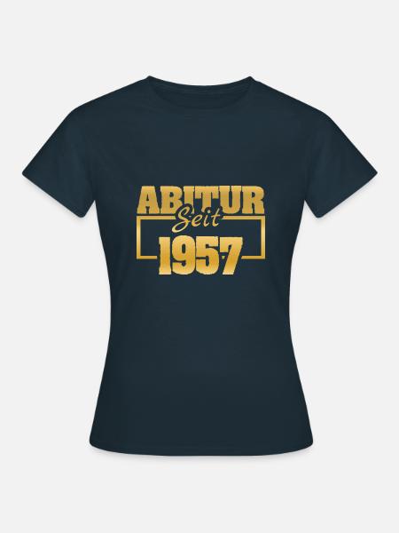 Ferien 1957 - Frauen T-Shirt - Navy